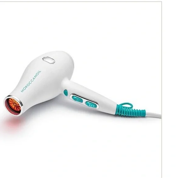 Moroccanoil Teal and White Infrared Hair Dryer - Picture 2 of 5